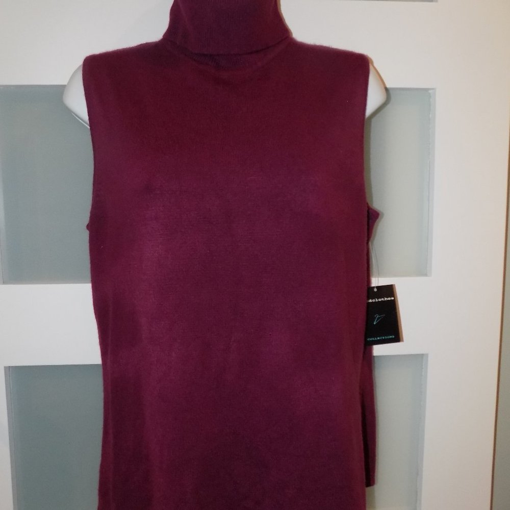 Goodclothes Plum Tunic Sweater Size L Women's NEW